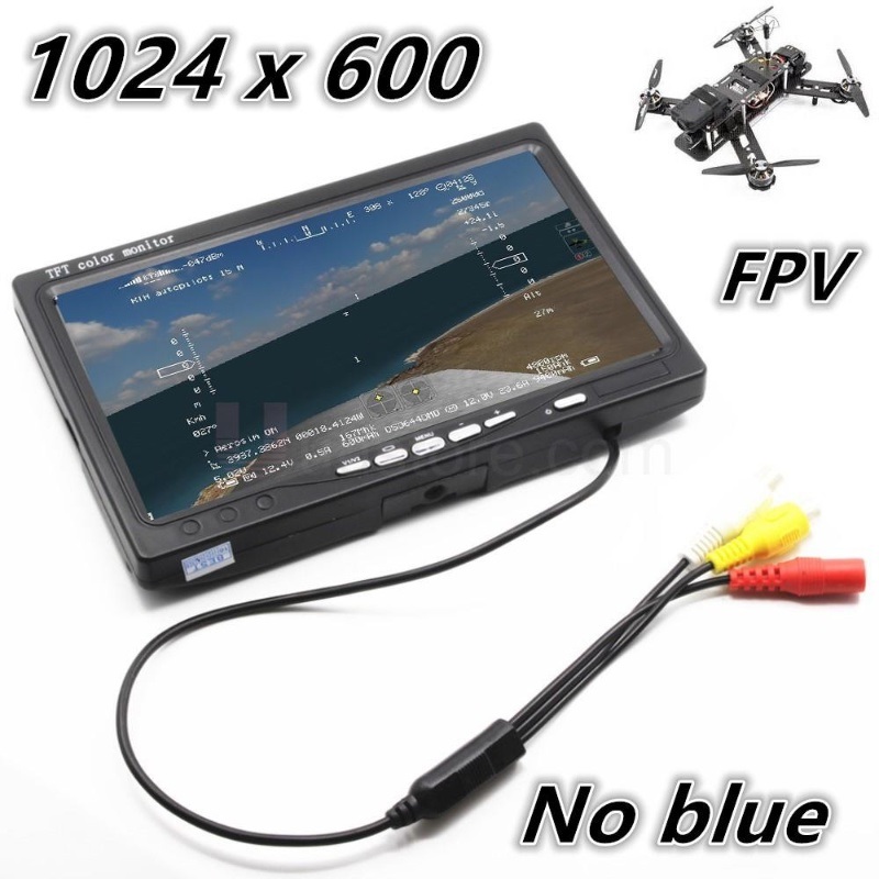 Skyzone Sky04O Pro Fpv Goggles - FPVKING NO blue 7インチ LCDカラー 1024*600